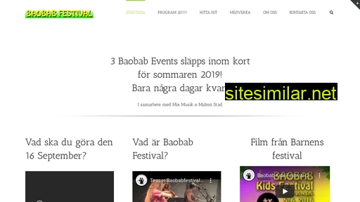 baobabfestival.se alternative sites