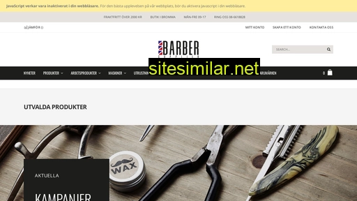barbersupplier.se alternative sites