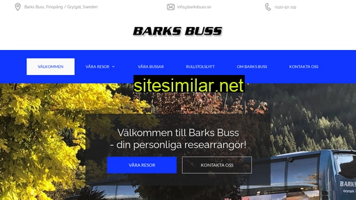 barksbuss.se alternative sites