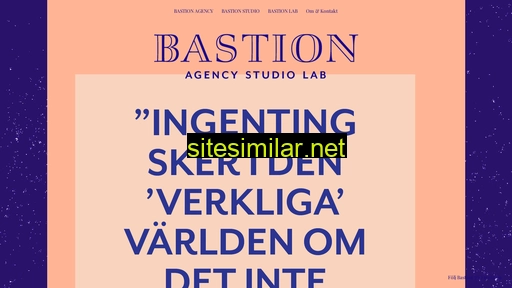 bastionagency.se alternative sites