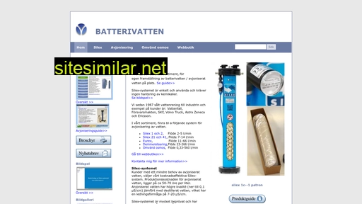 batterivatten.se alternative sites