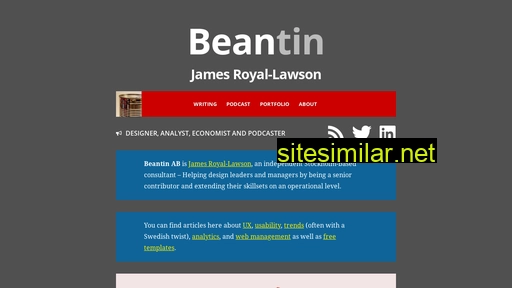 Beantin similar sites