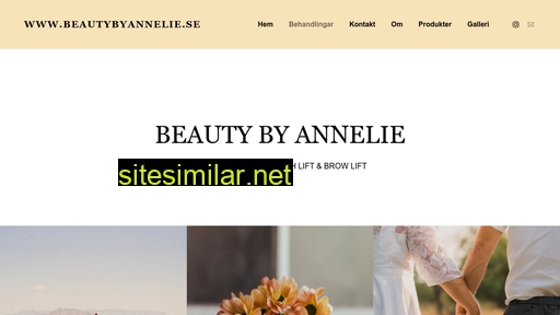 beautybyannelie.se alternative sites