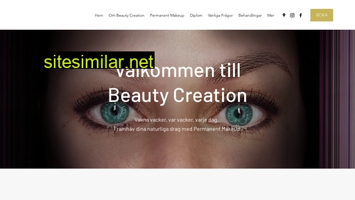 beautycreation.se alternative sites