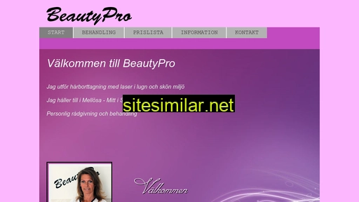 beautypro.se alternative sites