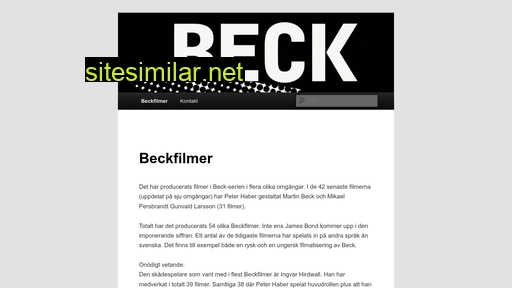 Beckfilmer similar sites