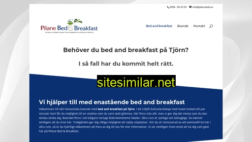 bedandbreakfasttjorn.se alternative sites