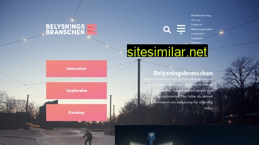 belysningsbranschen.se alternative sites