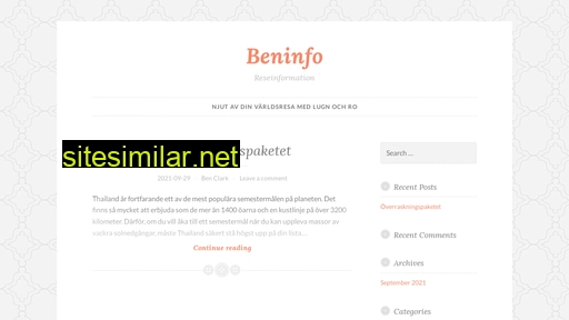 beninfo.se alternative sites