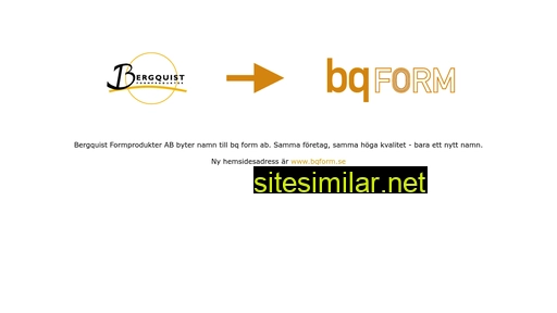 bergquistform.se alternative sites