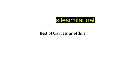 bestofcarpets.se alternative sites