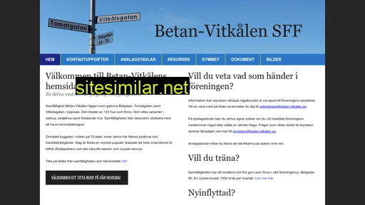 betan-vitkalen.se alternative sites