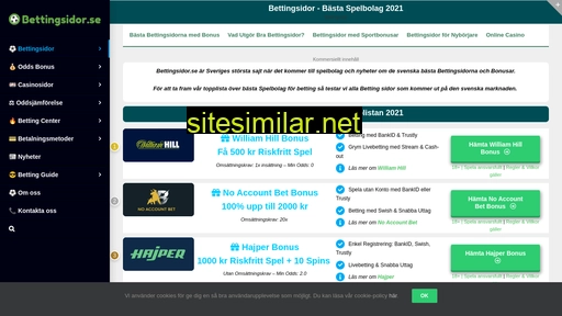 bettingsidor.se alternative sites
