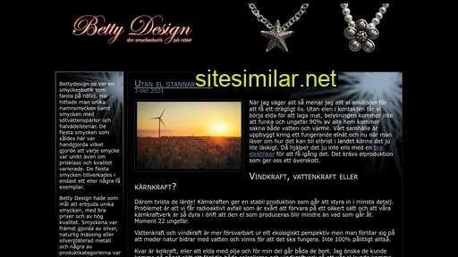 bettydesign.se alternative sites
