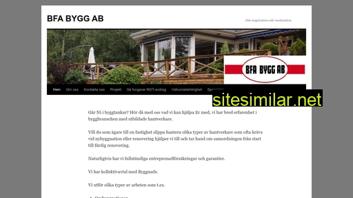 bfabygg.se alternative sites
