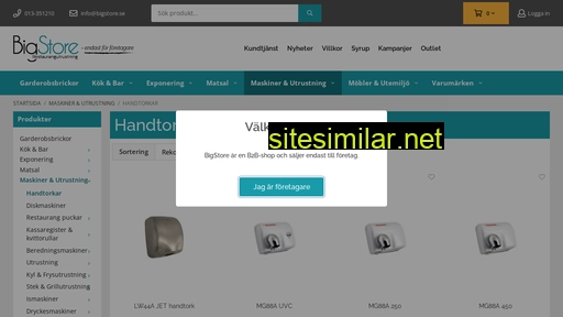 bigstore.se alternative sites