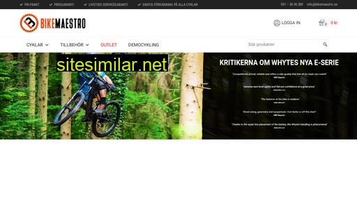 bikemaestro.se alternative sites