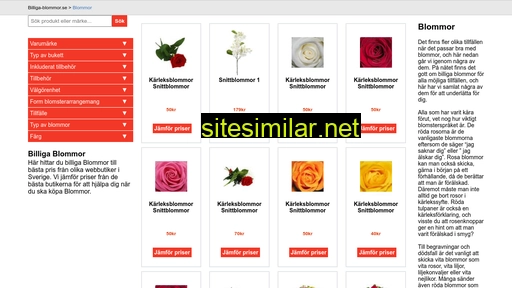 billiga-blommor.se alternative sites