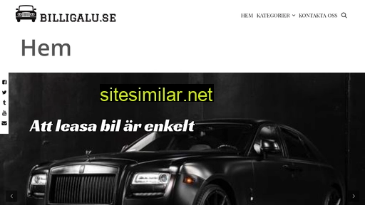 billigalu.se alternative sites