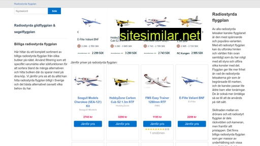 billigaradiostyrdaflygplan.se alternative sites
