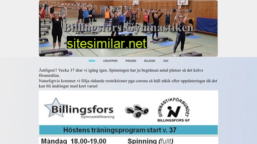 billingsforsgymnastiken.se alternative sites