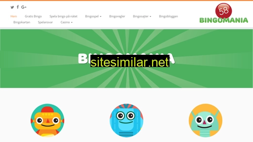 bingomania.se alternative sites