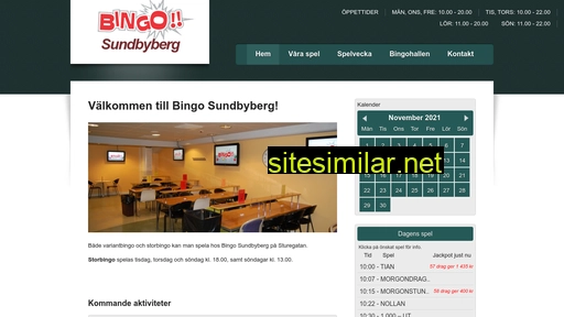 bingosundbyberg.se alternative sites
