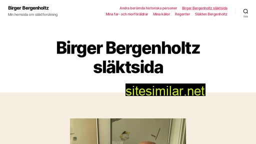 birgerbergenholtz.se alternative sites