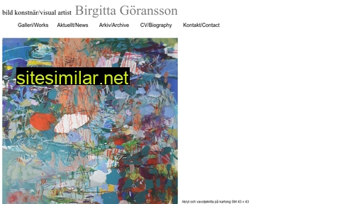 birgittagoransson.se alternative sites