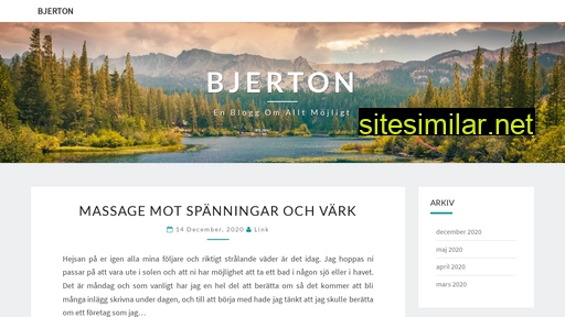 bjerton.se alternative sites