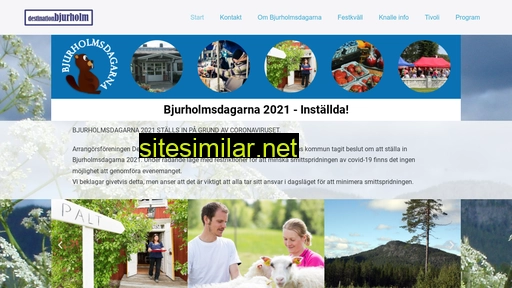 bjurholmsdagarna.se alternative sites