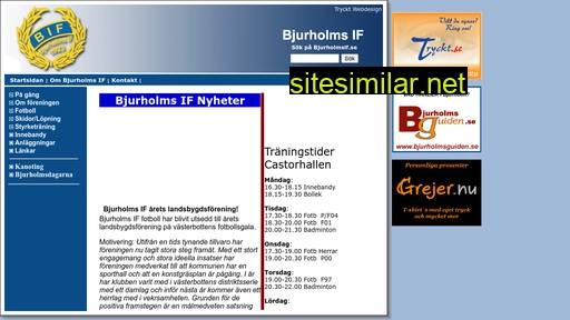 Bjurholmsif similar sites