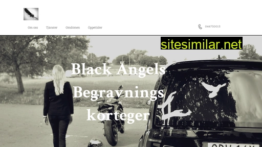 Blackangelsbegravningskorteger similar sites