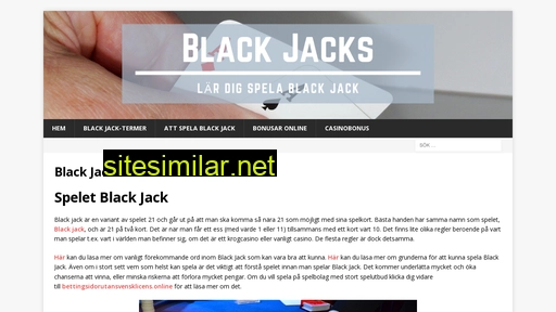 blackjacks.se alternative sites