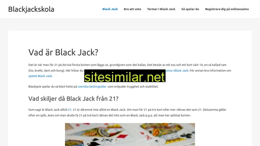 blackjackskola.se alternative sites