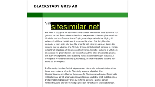 blackstabygris.se alternative sites