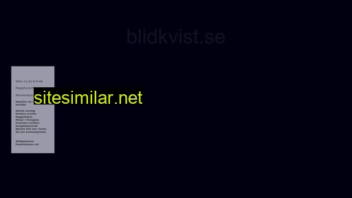blidkvist.se alternative sites