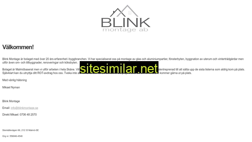 blinkmontage.se alternative sites