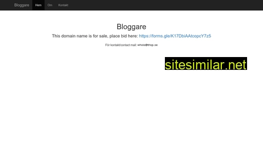 bloggare.se alternative sites