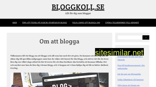 bloggkoll.se alternative sites