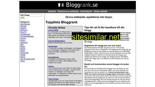 bloggrank.se alternative sites