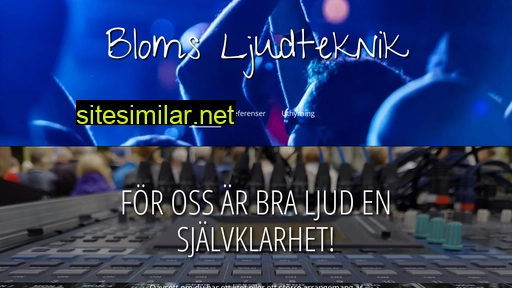 blomsljudteknik.se alternative sites