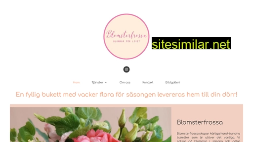 blomsterfrossa.se alternative sites