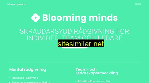 bloomingminds.se alternative sites