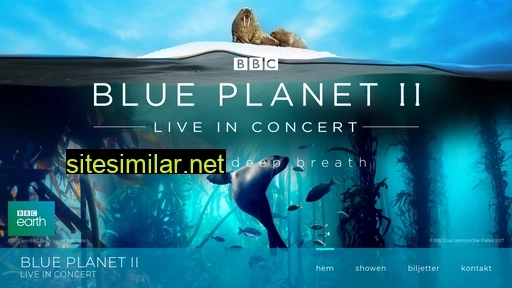 Blue-planet similar sites