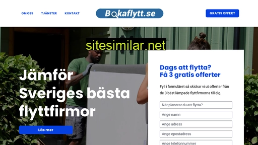 bokaflytt.se alternative sites