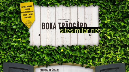 Boka-tradgard similar sites