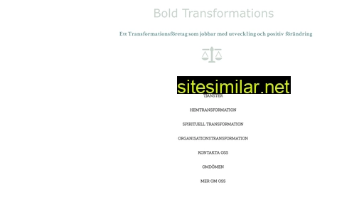 boldtransformations.se alternative sites