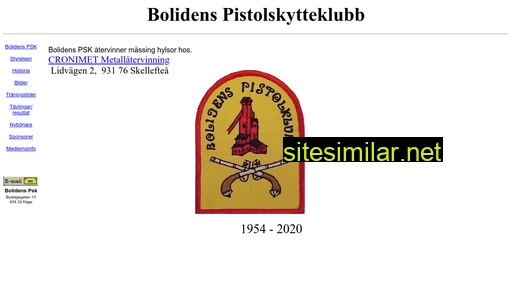 bolidenspsk.se alternative sites
