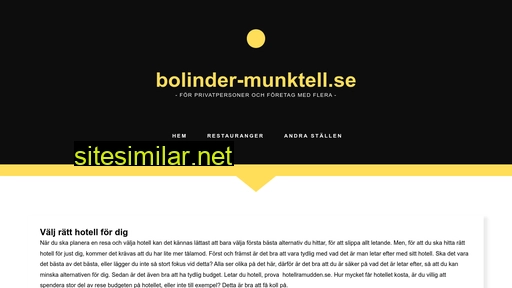 bolinder-munktell.se alternative sites